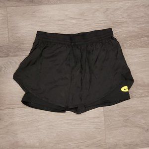 Nike A1 Training Black Shorts with Inner Tights Womens